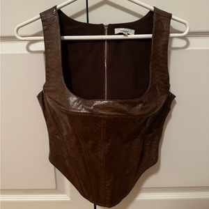 Miaou Campbell Cordet in Chocolate Python